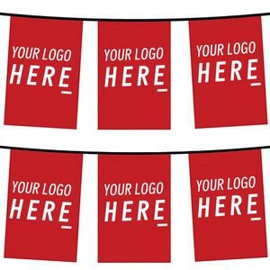 30'' PVC Rectangular Pennant String