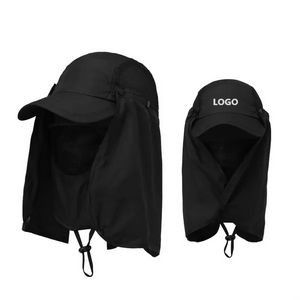 Quick Dry Baseball Sun Cap with Neck Flaps
