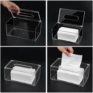 Clear Acrylic Tissue Box