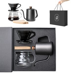 Pour-Over Coffee Maker Gift Set Box