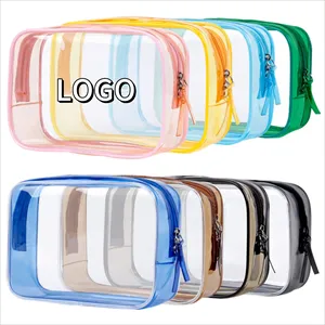 Clear Waterproof Toiletry Makeup Bag