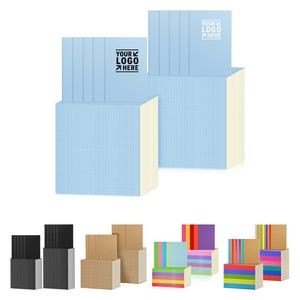 A5 5.8 x 8.3" 60 Lined Pages 30 Sheets Kraft Ruled Notebook