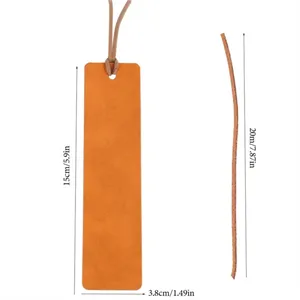 Personalied PU Leather Bookmark
