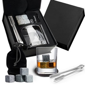Whiskey Glasses Set w/ Gift Box