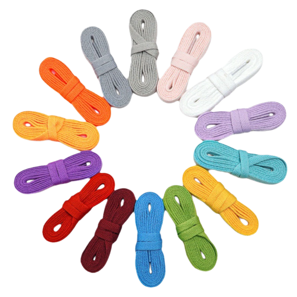 47" Custom Polyester Shoe Laces
