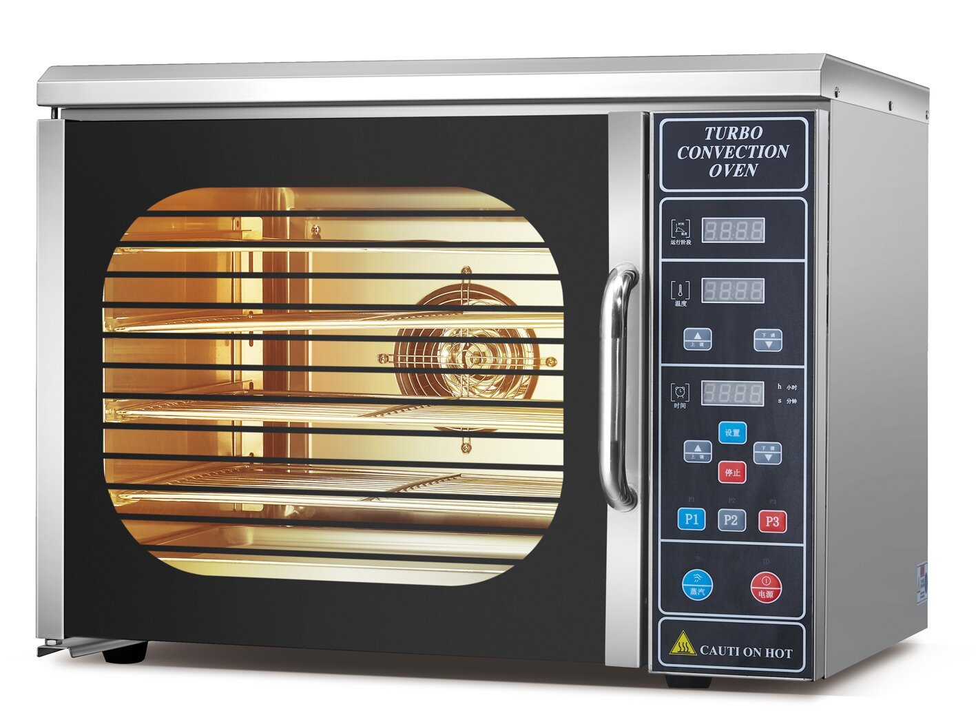 Computer version of counterbalanced oven