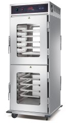 Upright warming cabinet