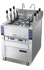 Electronic temperature control automatic lifting noodle cooker
