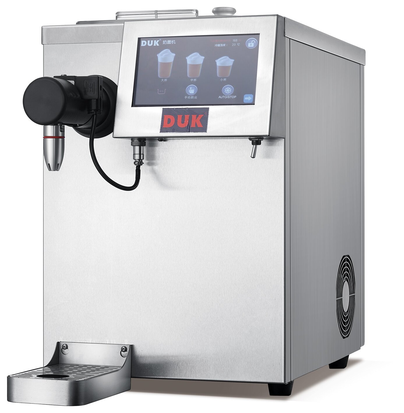 Milk capping machine