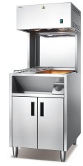 60cm French fries warming cabinet