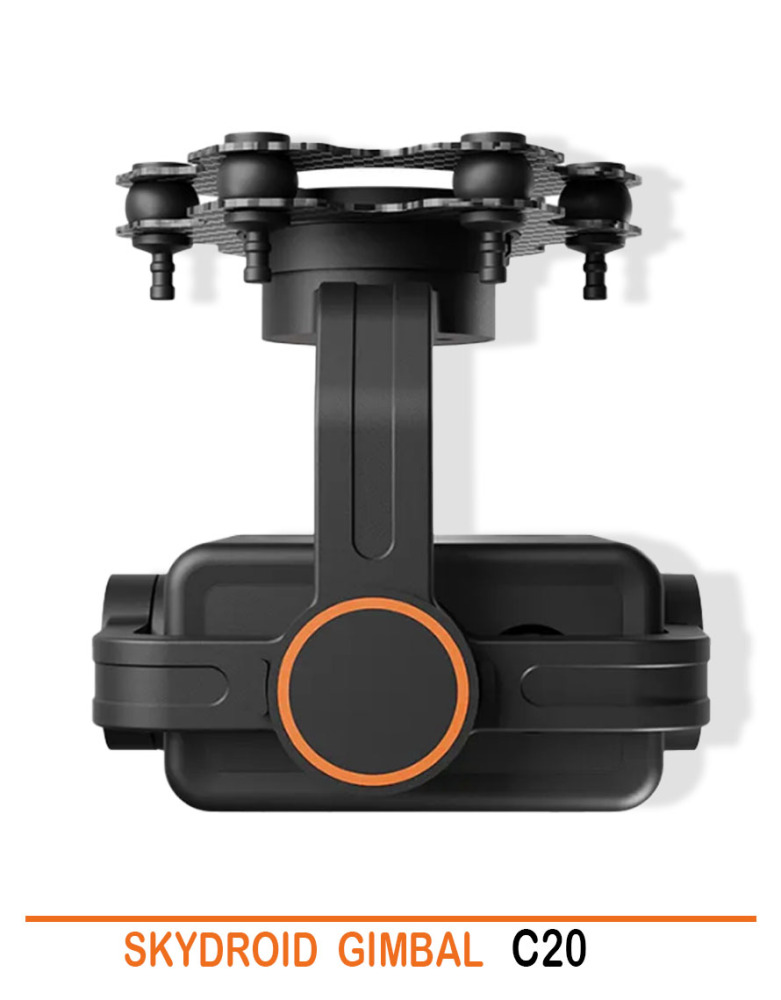 SKYDROID GIMBAL C20 is a high-performance dual light three-axis zoom gimbal