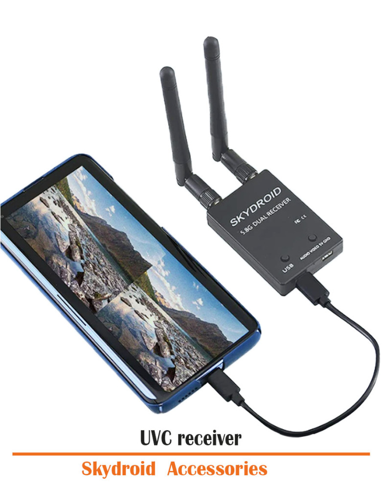SKYDROID UVC 5.8G Dual Receiver with Dual Antennas