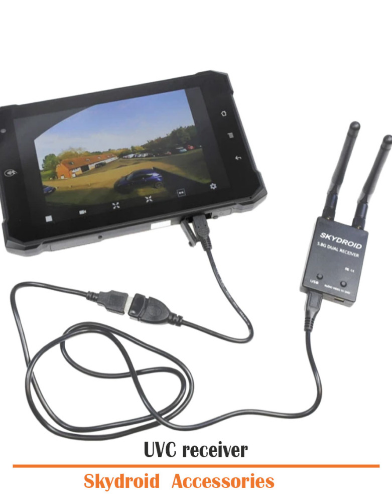 SKYDROID UVC 5.8G Dual Receiver with Dual Antennas