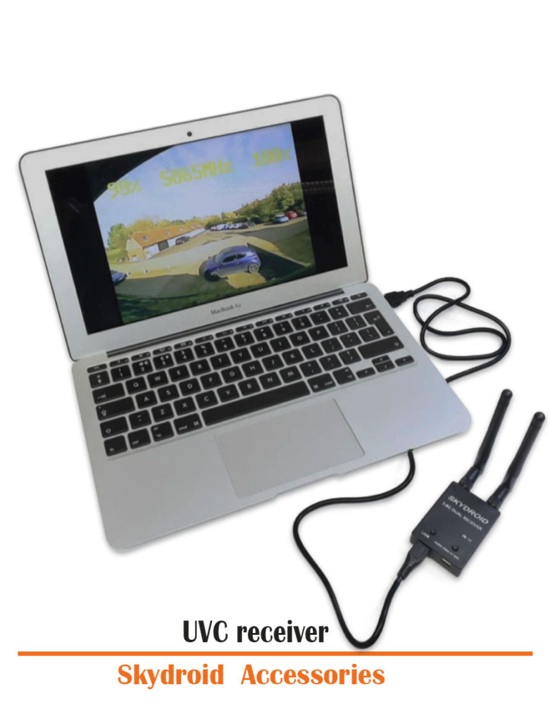 SKYDROID UVC 5.8G Dual Receiver with Dual Antennas