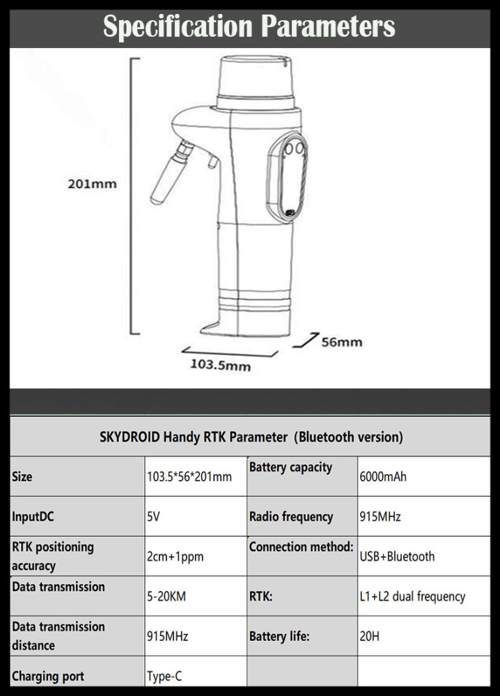 Handy RTK(Bluetooth version)