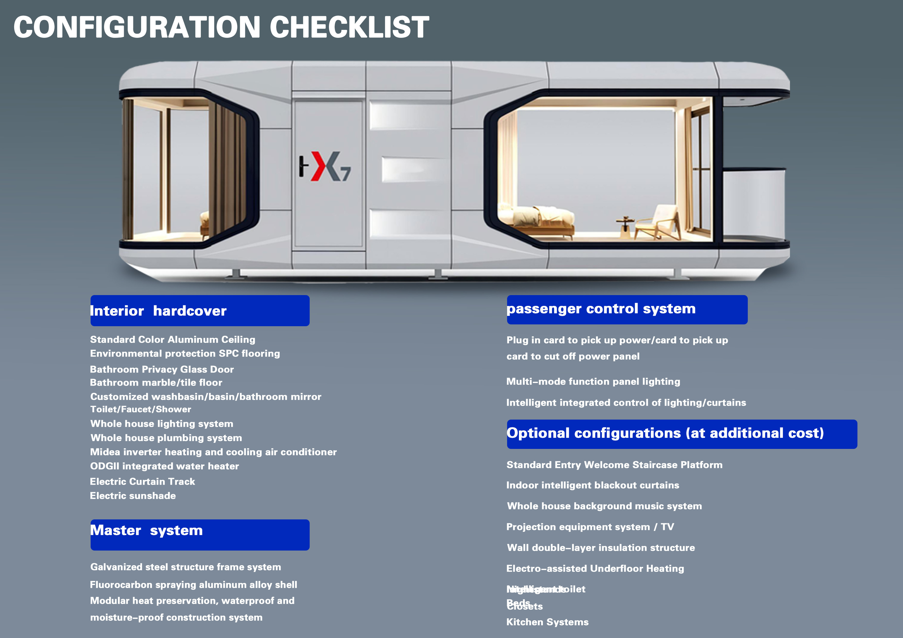 The Overall Transportation Space Capsule Series