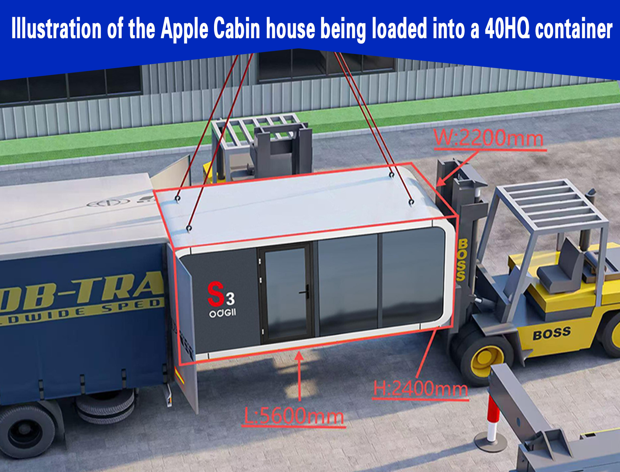 Customized Apple Cabin Series