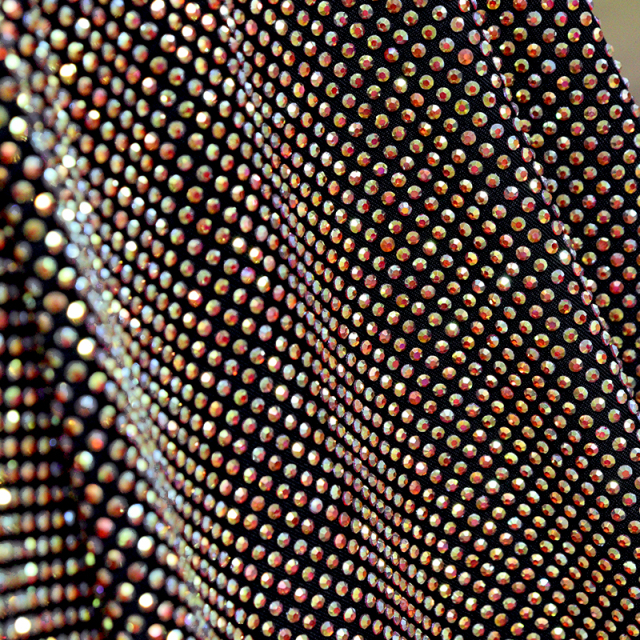 SS10 AB Color Crystal Fabric Wholesale