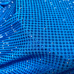 SS10 Capri Blue Crystal Fabric Manufacturer