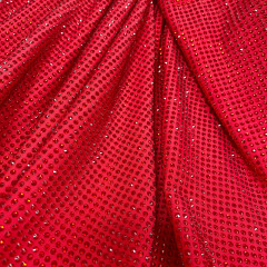 SS10 Red Crystal Fabric Exporter