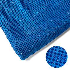 SS10 Capri Blue Crystal Fabric Manufacturer