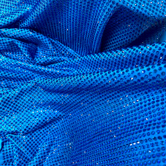 SS10 Capri Blue Crystal Fabric Manufacturer