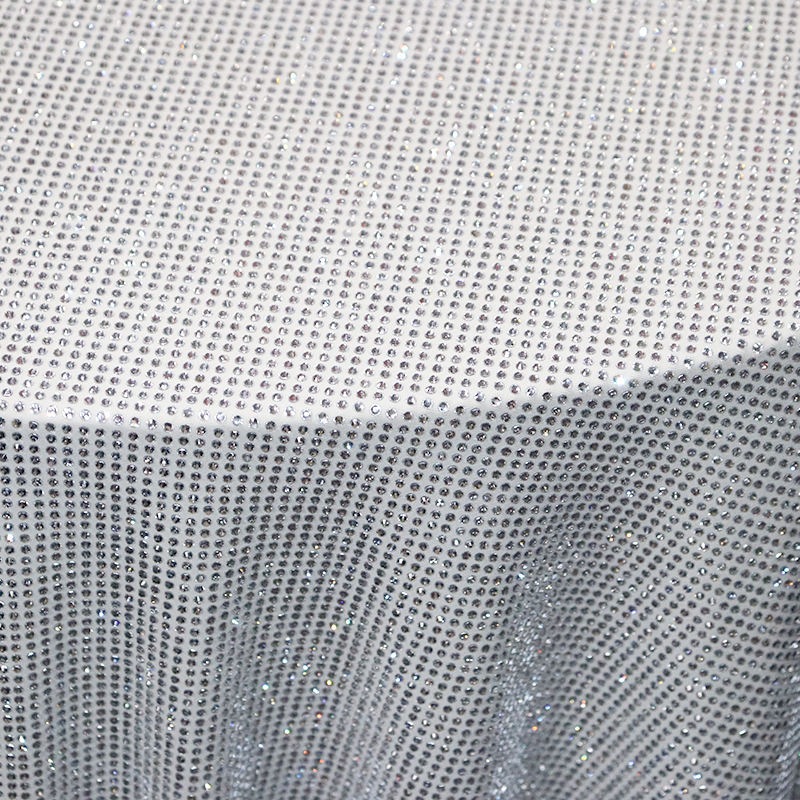 SS10 White Crystal Fabric Exporter