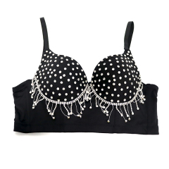 Rhinestone Tassel Bustier Wholesale
