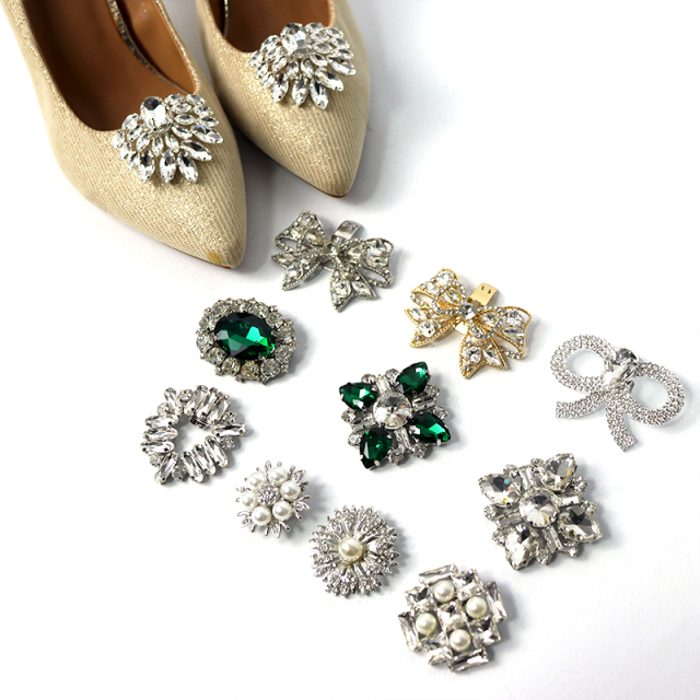 Removable Rhinestone Shoes Clip Supplier