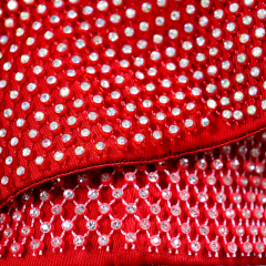 Solid Color Crystal Mesh Bustier Factory