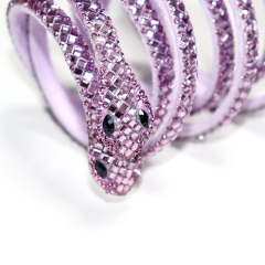 Crystals Snake Ankle Strap Shoes Accessories Wholesale