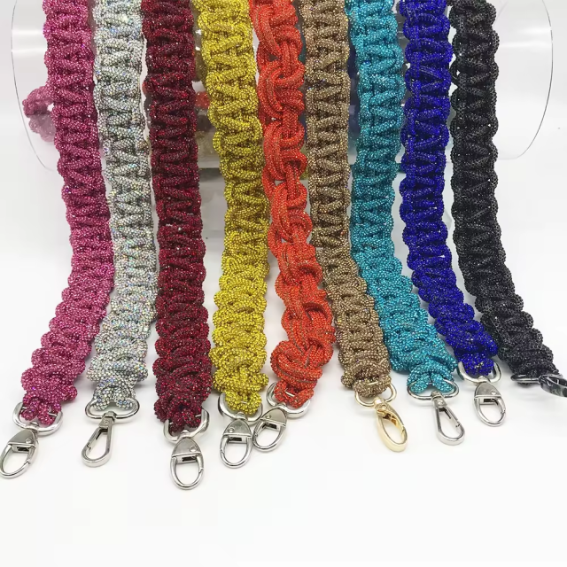 Rhinestone Weaving Cord for Bag Wholesale
