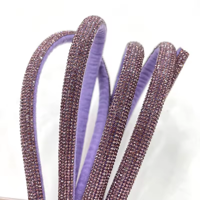 8 Rows 1cm Crystal Rope for Shoes Decor Manufacturer