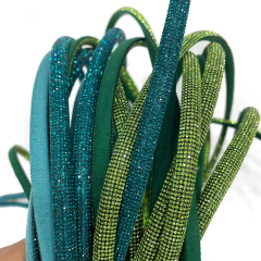 8 Rows 1cm Crystal Rope for Shoes Decor Manufacturer