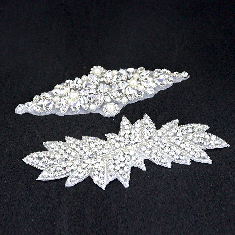 Pearl Beaded Crystal Applique Supplier