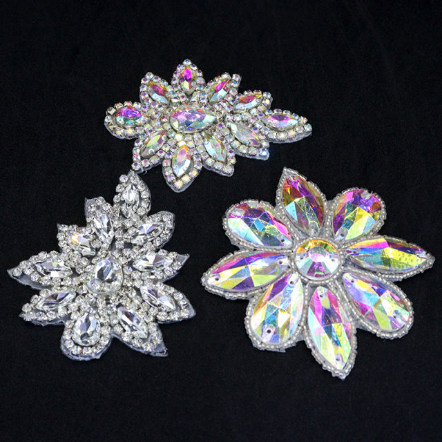 Resin Rhinestone Applique Wholesale