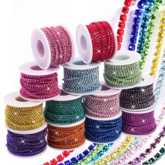 Multi Color Rhinestone Cup Chain Wholesale