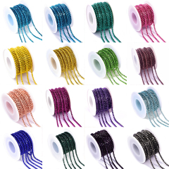 Multi Color Rhinestone Cup Chain Wholesale