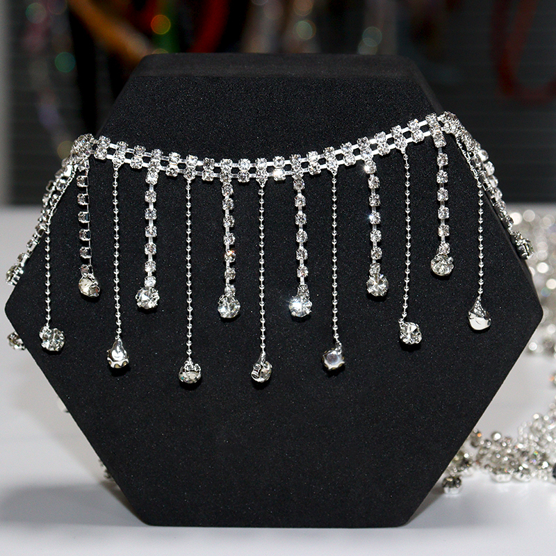 Crystal Tassel Cup Chain Custom