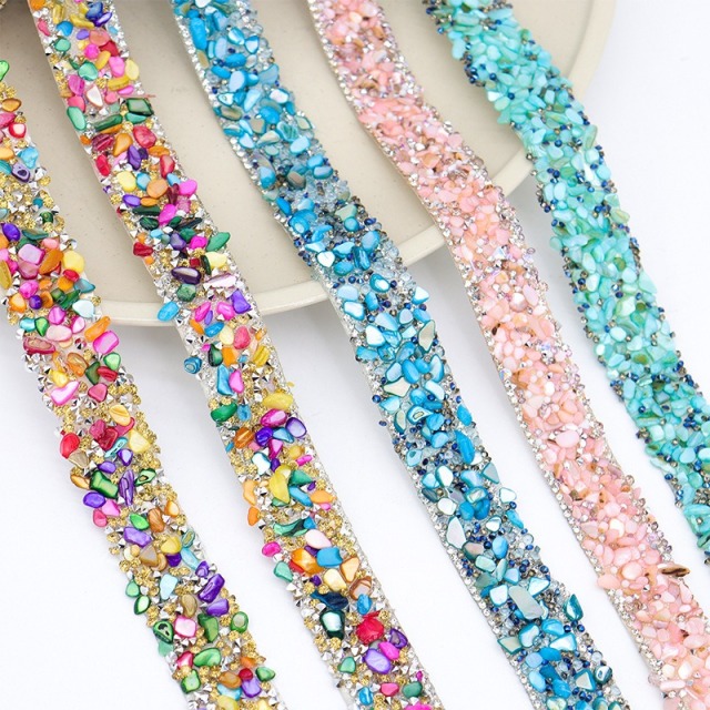Resin Rhinestone Ribbon Self Adhesive Tape Wholesale