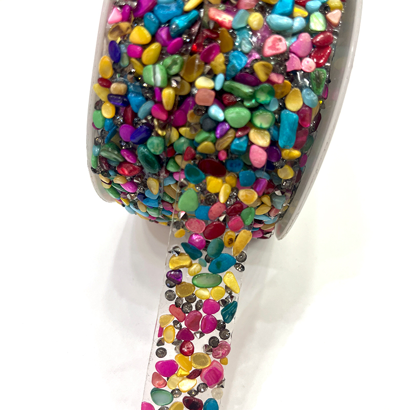 Multi-Style Resin Hotfix Ribbon Trimming Supplier