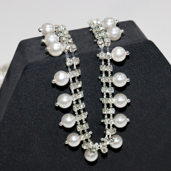 Pearl Pendant Rhinestone Chain Wholesale