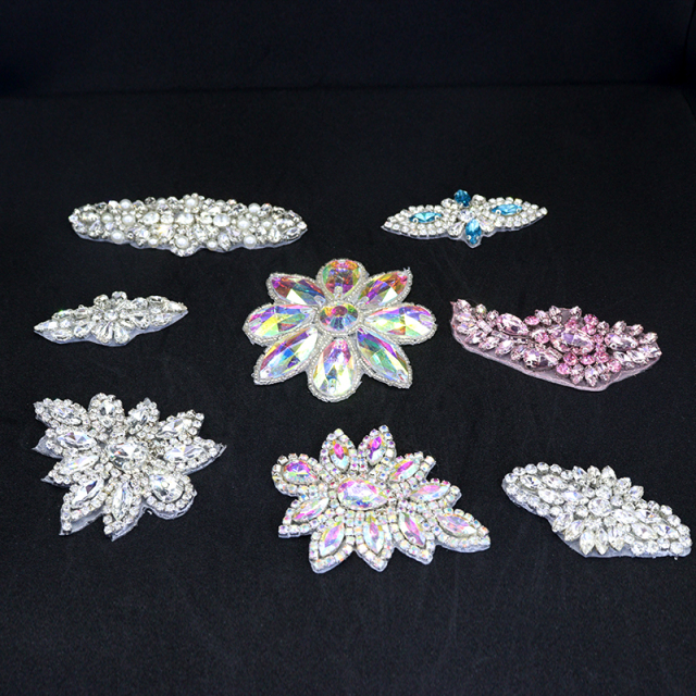 Resin Rhinestone Applique Wholesale