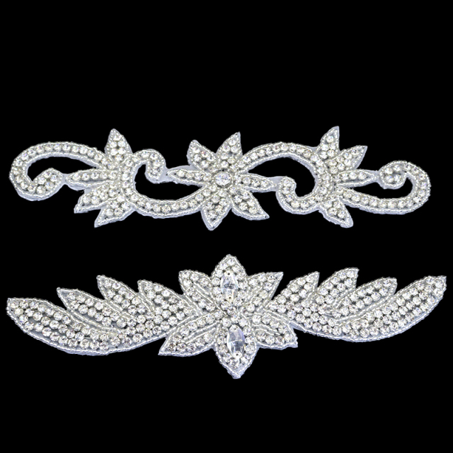 Pearl Beaded Crystal Applique Supplier