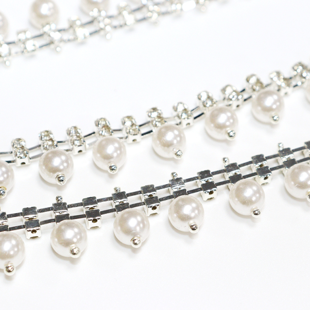 Pearl Pendant Rhinestone Chain Wholesale
