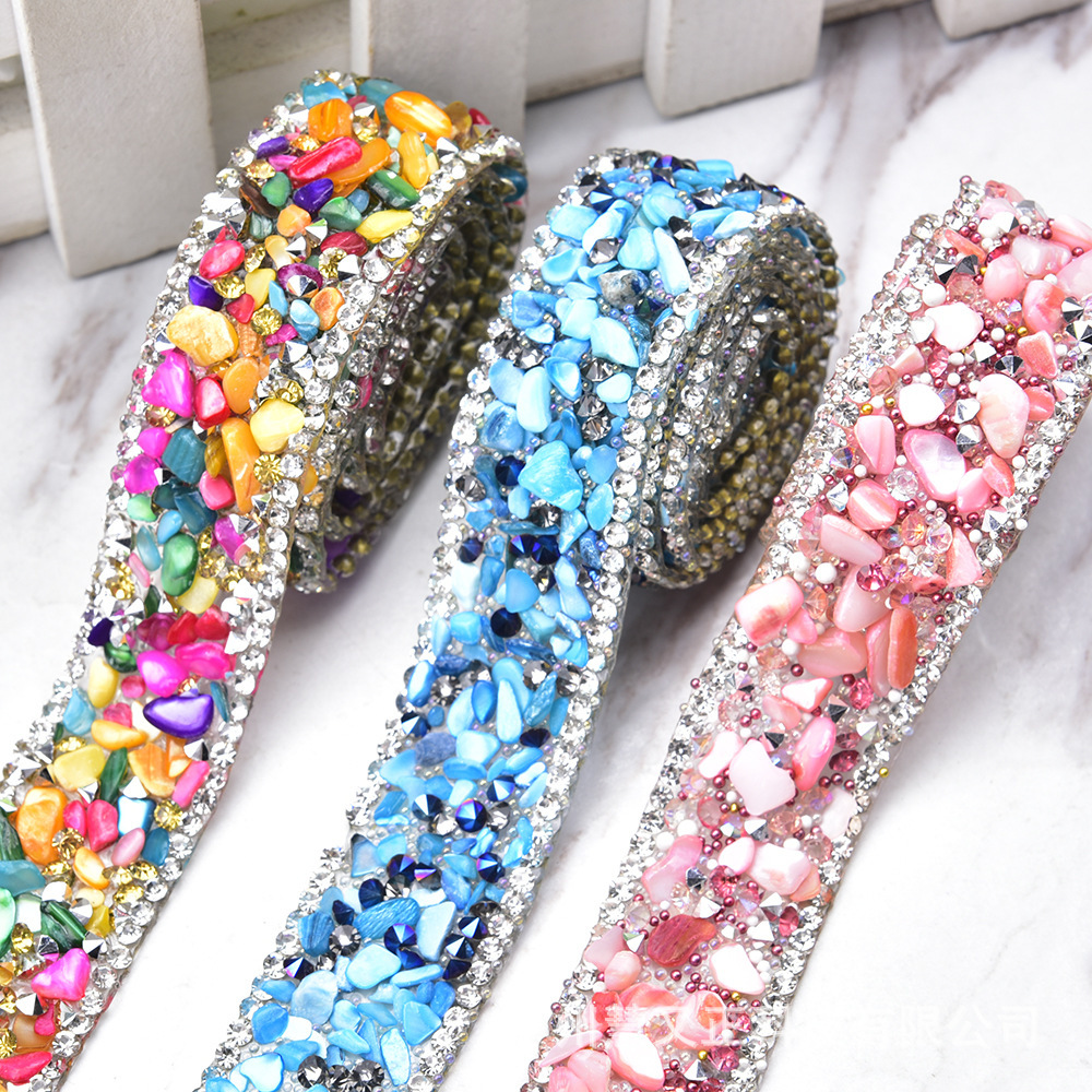 Resin Rhinestone Ribbon Self Adhesive Tape Wholesale