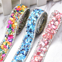 Resin Rhinestone Ribbon Self Adhesive Tape Wholesale