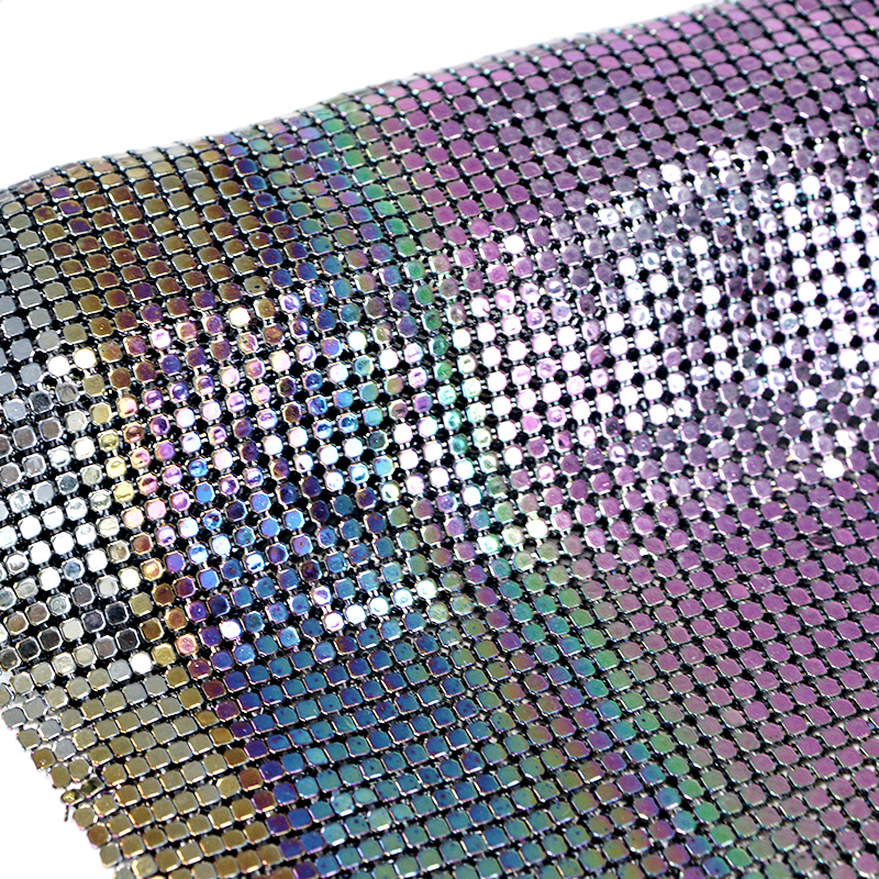 Colorful Metallic Sequin Mesh Fabric Wholesale