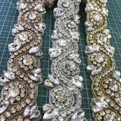 Bead Pearl Crystal Applique Trim Manufacturer