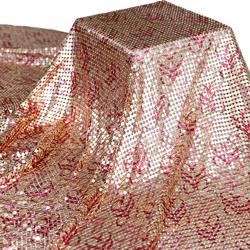 Colorful Metallic Sequin Mesh Fabric Wholesale